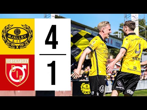 HIGHLIGHTS | MJÄLLBY 4-1 DEGERFORS | ALLSVENSKAN