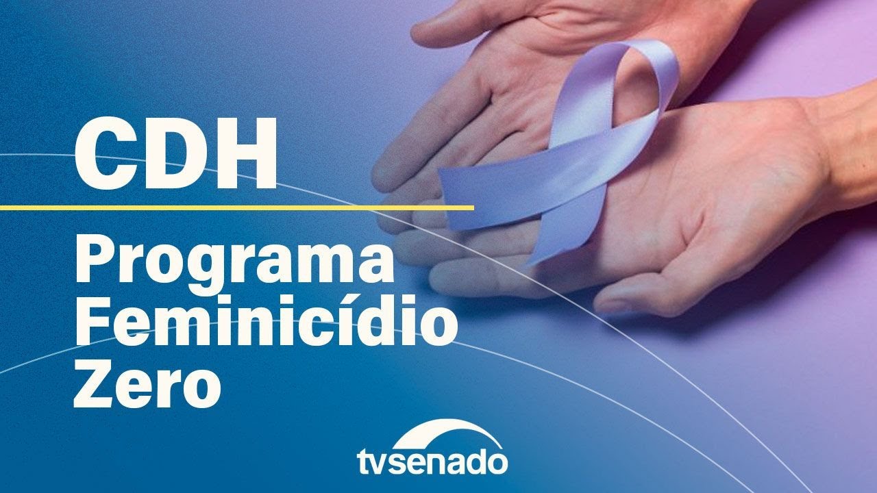 CDH debate programa "Feminicídio Zero" com ministra das Mulheres – 31/10/24