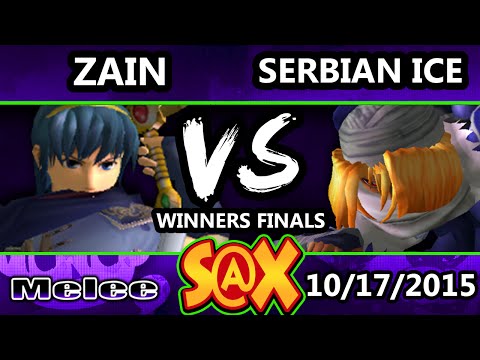 Fall Arcadian - Zain (Marth) Vs. Serbian Ice (Sheik) SSBM Winners Finals - Smash Melee
