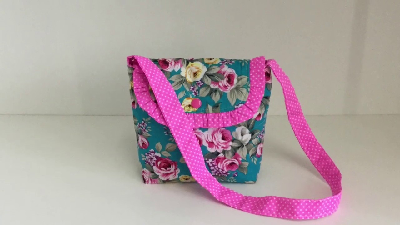 Tuto coudre un petit sac à bandoulière pour petite fille - Tuto Couture Madalena