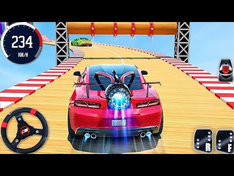 Mega Ramp Car Racing Simulator 3D | Extreme Ramp Car Jumping & GT Racing Gameplay (Android)