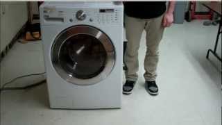 How to Fix an LG Front Load Washer Machine That Won't Spin