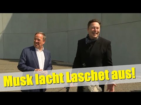 Musk lacht Laschet aus – wie ein Wahlkampfauftritt in die Hose geht