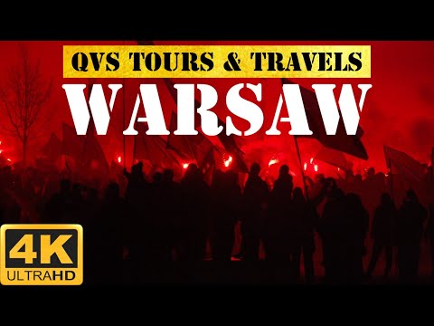 WARSAW VIRTUAL WALKING TOUR EP #4 | Poland - Downtown and Old Town | Tourist Attractions