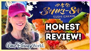 Is it worth $80 to Eat to the Beat 🎶 | EPCOT Shiki-Sai Dining Review 🍣 | 2025 Food & Wine Festival