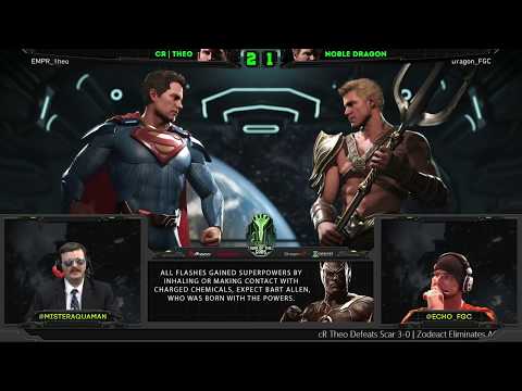 INJUSTICE 2 | DRAGON VS. THEO | TOURNAMENT WOTG
