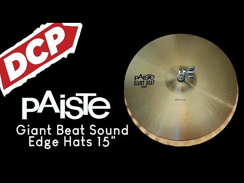 Paiste Giant Beat Sound Edge Hi Hat Cymbals 15" Custom Ordered!