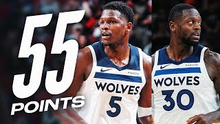 Anthony Edwards - Julius Randle - Minnesota Timberwolves