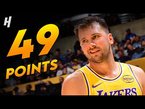 Luka Doncic MAKES HISTORY 😱 49 PTS, 11 REB, 8 AST vs Wolves