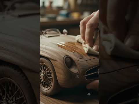Thumbnail for I Restored the Legendary Mercedes-Benz 300 SLR... Out of WOOD! 🤯🪵✨ #shorts #automobile #asmr #aiart by Mercedes-Benz 300 SLR