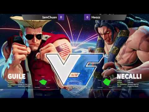 BenQ Championship 2016 FINALS - TOP 8 Grand Finals - IamChuan (Guile) vs. HeoZZ (Necalli)
