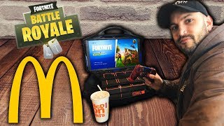 On tente le top 1 sur fortnite au mcdonald s 🍔🍟🥤