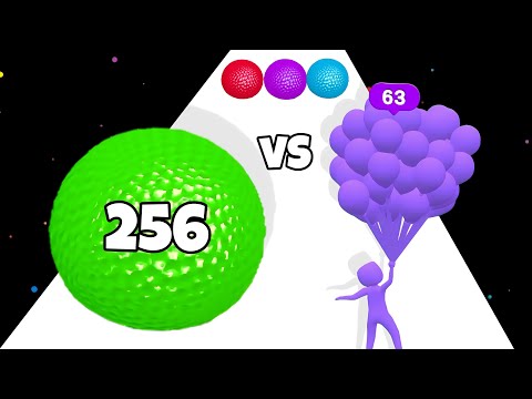 Ball Balloon Run 3D Vs Baloon Boy 3D - ASMR Gameplay
