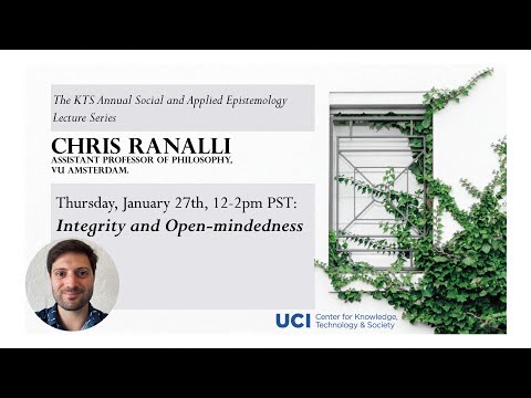 Integrity and Open-mindedness – Chris Ranalli