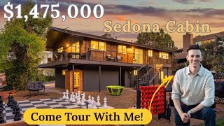$1,475,00 Sedona Cabin -- Whole House Remodel | FOR SALE | Short Term Rental Investment