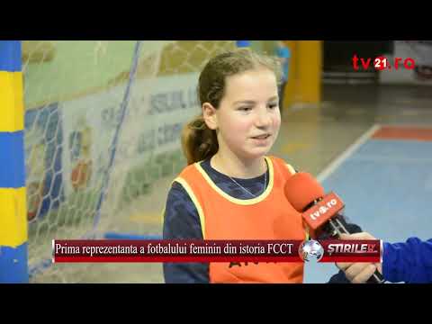 Prima reprezentanta a fotbalului feminin din istoria FCCT