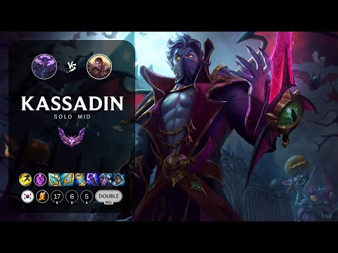 Kassadin Mid vs Jayce - KR Master Patch 13.6