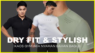 TERBARU! 10 Rekomendasi KAOS GYM PRIA TERBAIK – Dry Fit Murah Berkualitas, Nyaman Dipakai