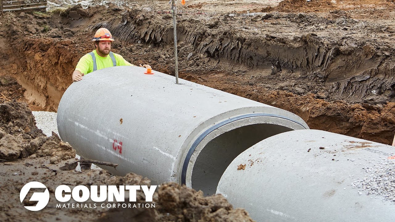 Reinforced Concrete Pipe Proves an Economical Solution for Roadway Expansion Project