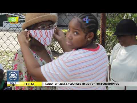 senior citizens encouraged to sign up for pension programme