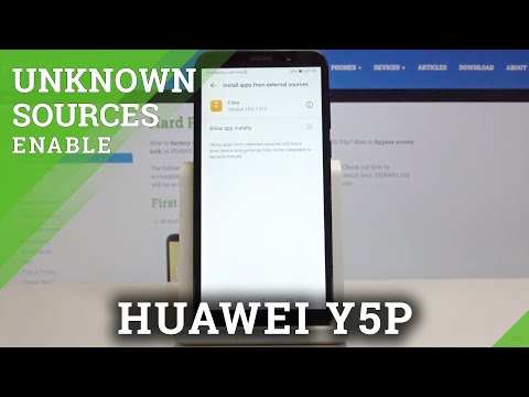 How to Allow App Installation in Huawei Y5P – Enable Unknown Sources