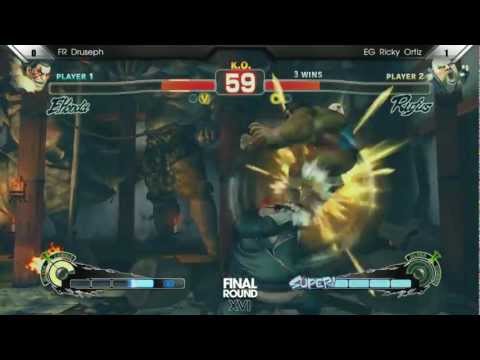 [FR 16 SSFIV AE] FR Druseph (E.Honda) vs EG Ricky Ortiz (Rufus)