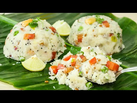 How to make Perfect Rava Upma | Sooji Upma Recipe | Easy Indian Breakfast Recipe