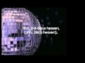 Lady Gaga Disco Heaven lyrics Lyrics on screen ...