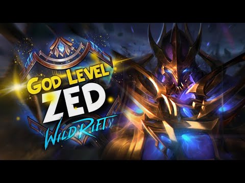 WildRift ZED BEST PLAYS 2022 | GOD LEVEL ZED MONTAGE