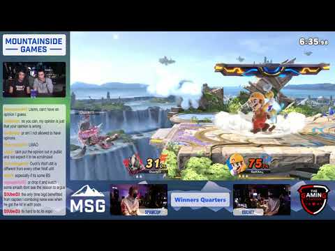 Ouch!? (Wolf) vs Spamcop (Mario) | Cave Series #5 Winners Quarters