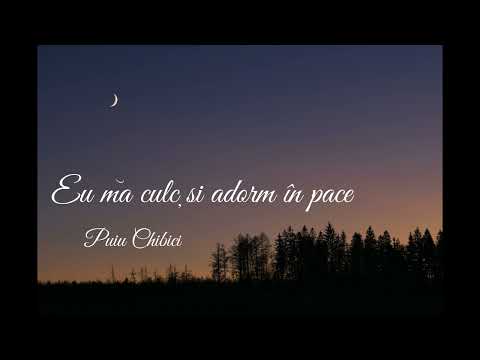 Album (3) Eu mă culc și adorm în pace - Puiu Chibici