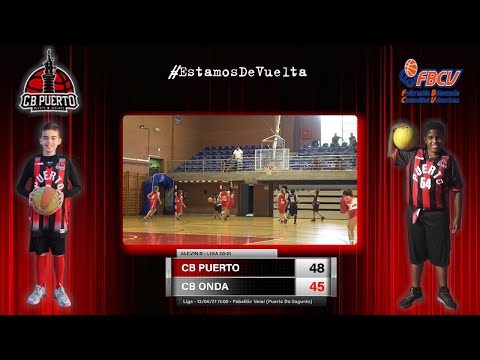 Videoresumen Alevín B Cb Puerto Sagunto - Cb Onda (LIGA 20-21)