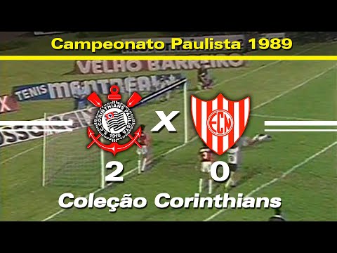 Corinthians 2 x 0 Noroeste - 05/04/1989