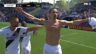Zlatan Ibrahimovic scores FIRST EVER MLS goal for 