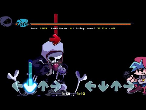 FNF - Skeleton Bros V2 - Red Megalovania (by NexusMoon) - [FC/4k]