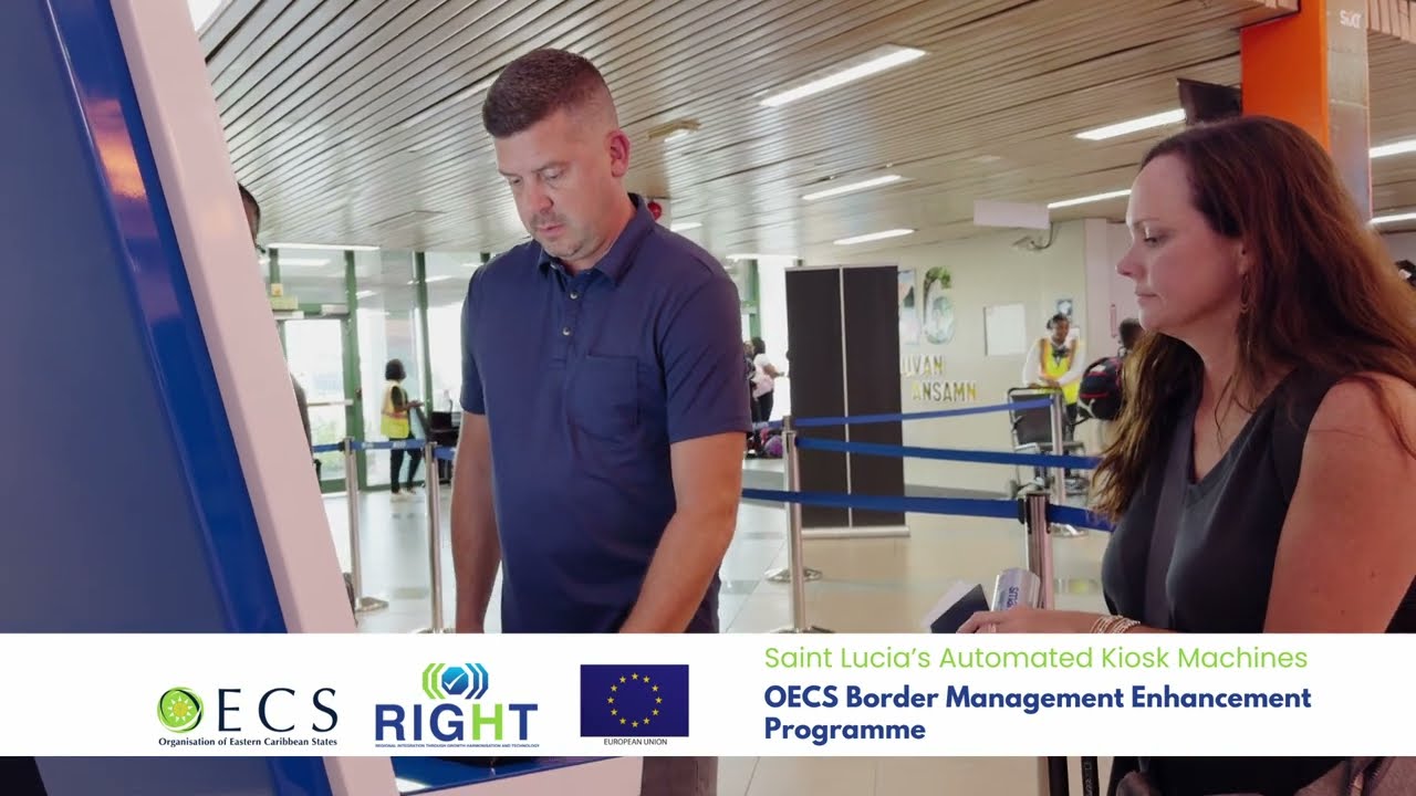 🎥 Saint Lucia's Self-Service Immigration Kiosks! 🇱🇨✈️