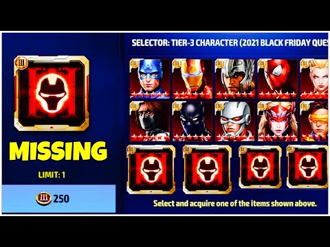 BLACK FRIDAY T3 SELECTOR BUGGED & EVENT SHOP REMOVED EARLY | Marvel Future Fight