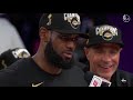 Lebron James Wins Finals MVP MVP Finals Speech NBA FINALS 2020