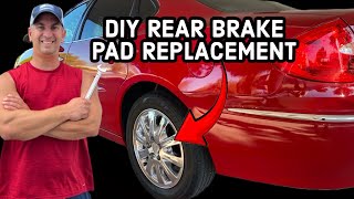 (SAVE MONEY) 2005-2009 BUICK LACROSSE Brake Pad Replacement (DIY Tutorial)