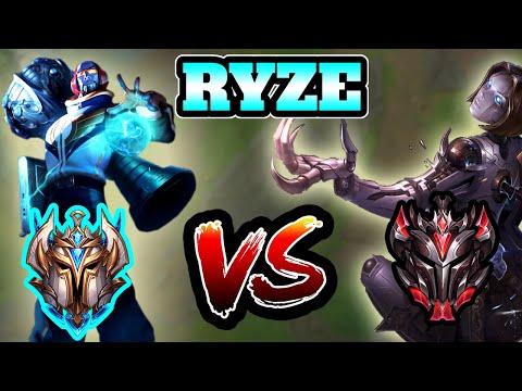 Ryze vs Orianna Mid in High Elo (Grandmaster / Challenger)