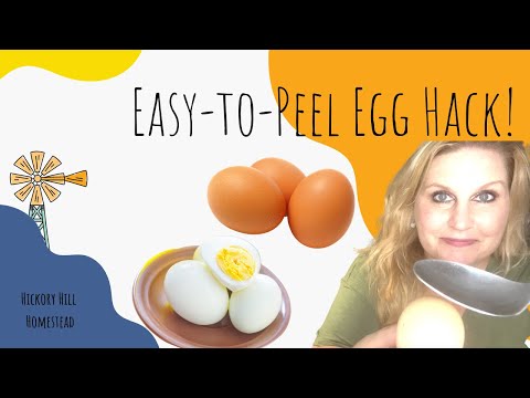 Easy Hack for Perfectly Peelable Hard-Boiled Eggs
