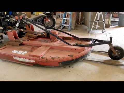 Fixing Up The Cheapest Bush Hog On Marketplace
