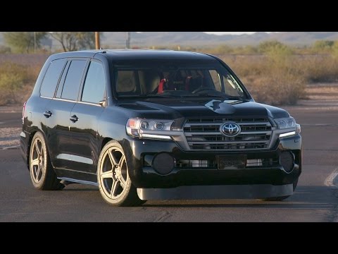Thumbnail for Toyota Land Speed Cruiser Sets SUV Speed Record - 230 mph at Mojave Air and Space Port by Toyota Land Cruiser, Toyota Land Speed Cruiser, Toyota, SUV, Toyota Tj Cruiser, Car, Toyota FJ Cruiser, Toyota Land Cruiser Se