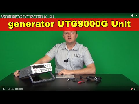 Generator funkcyjny UTG9000C produkcji Unit