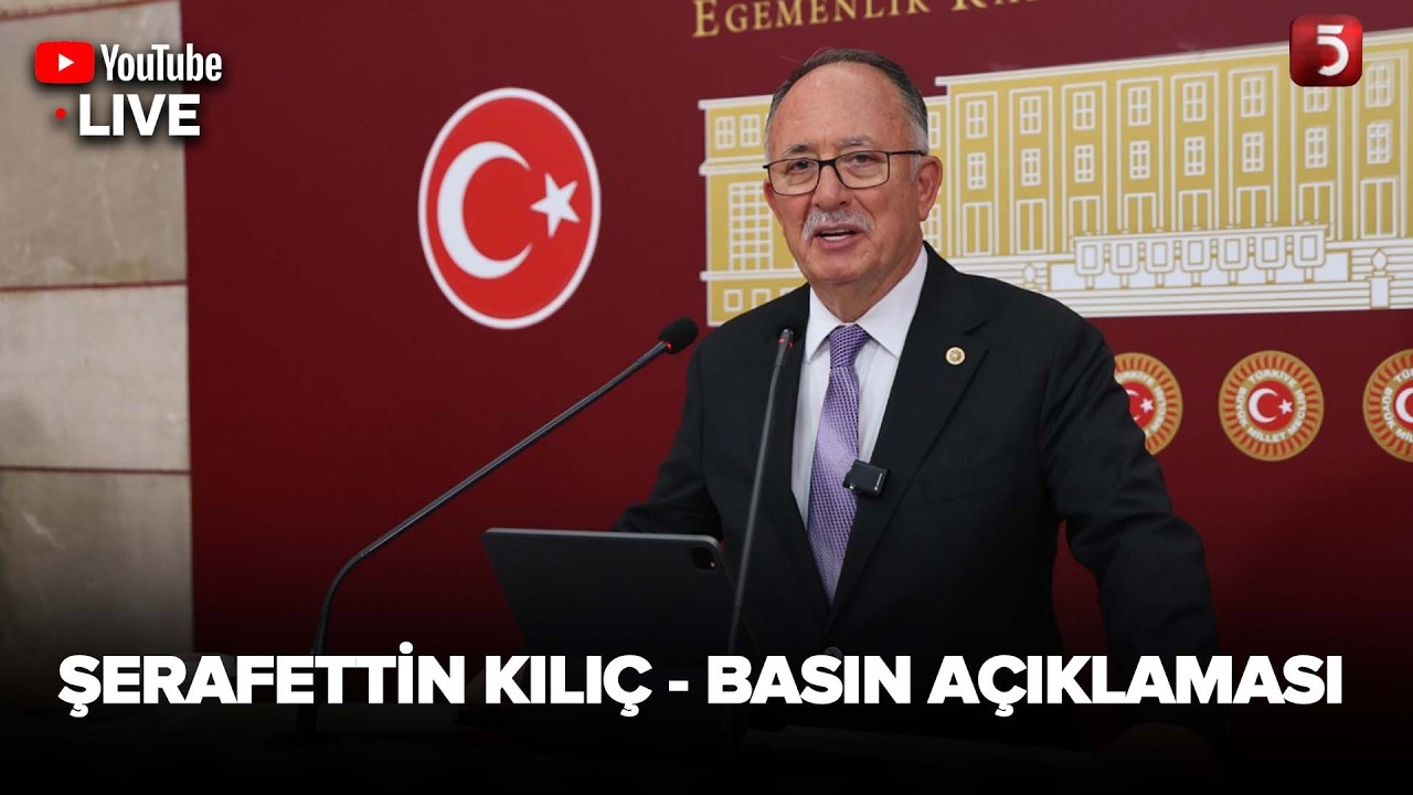 Saadet Partisi Antalya Milletvekili Şerafettin Kılıç basın açıklaması