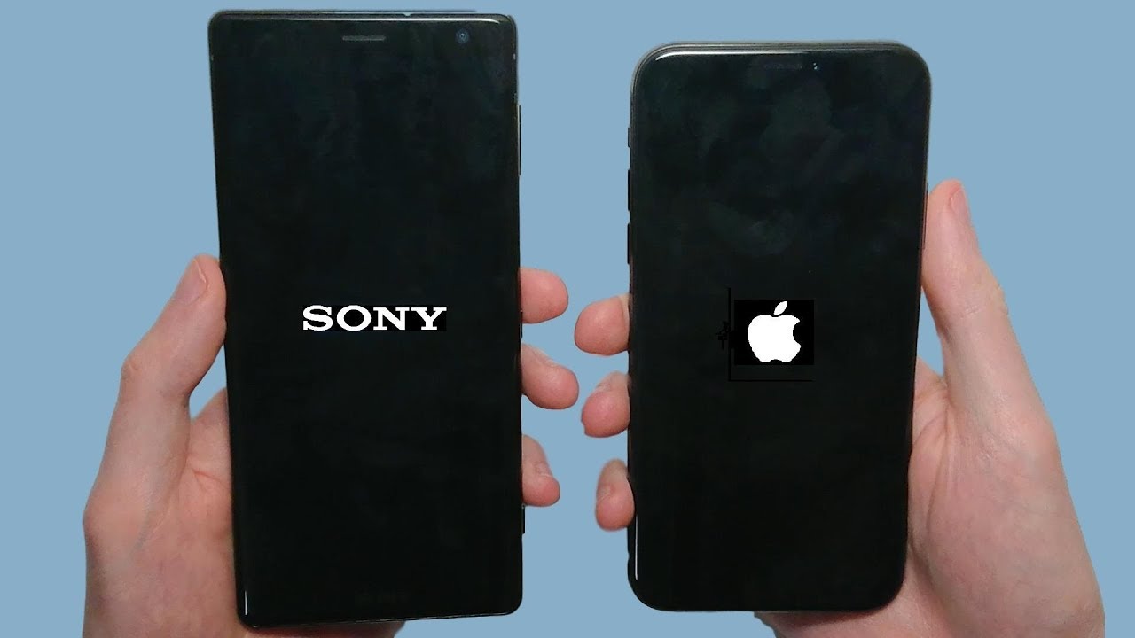 Sony Xperia XZ2 vs iPhone X Speed Test & Camera Comparison!