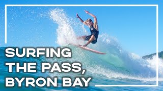 Surfing The Pass Byron Bay, Australia 🌊 (Longboarding & Shortboarding) | Stoked For Travel