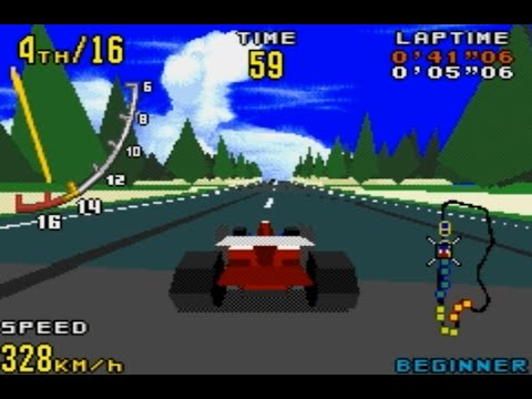 Virtua Racing (Genesis) Playthrough - NintendoComplete