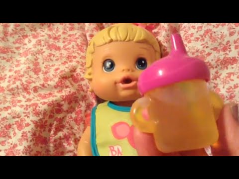Baby Alive Better Now Baby Doll Meredith Moving Day and Bottle Feeding Video