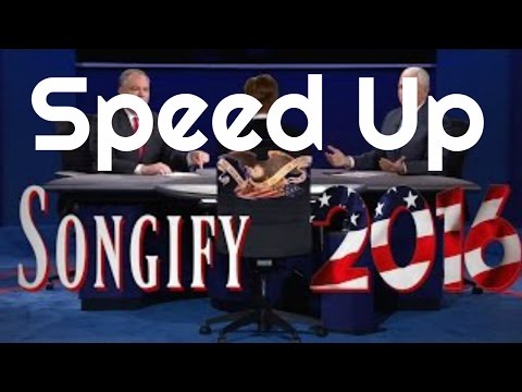 Speed Up | PENCE vs. KAINE VP Debate- Songify 2016! Made By schmoyoho